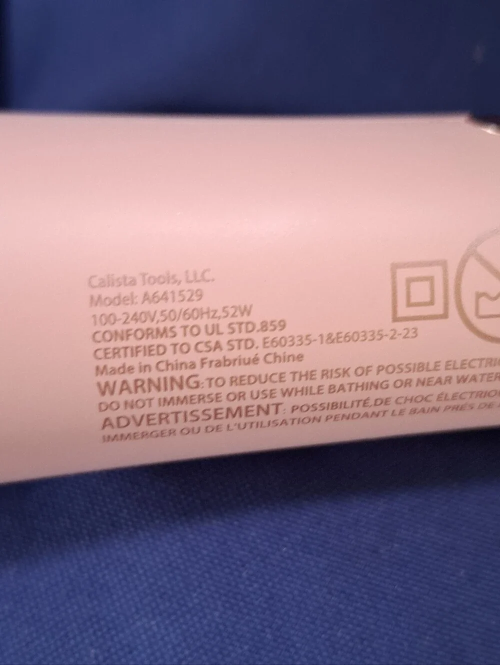 Calista AirGlide Pro Cool Breeze Styler Pink Rose